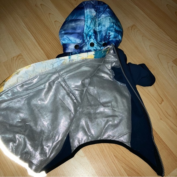 Beautiful Multi Colored Winter Light Up Dog Coat NWT - Picture 7 of 14